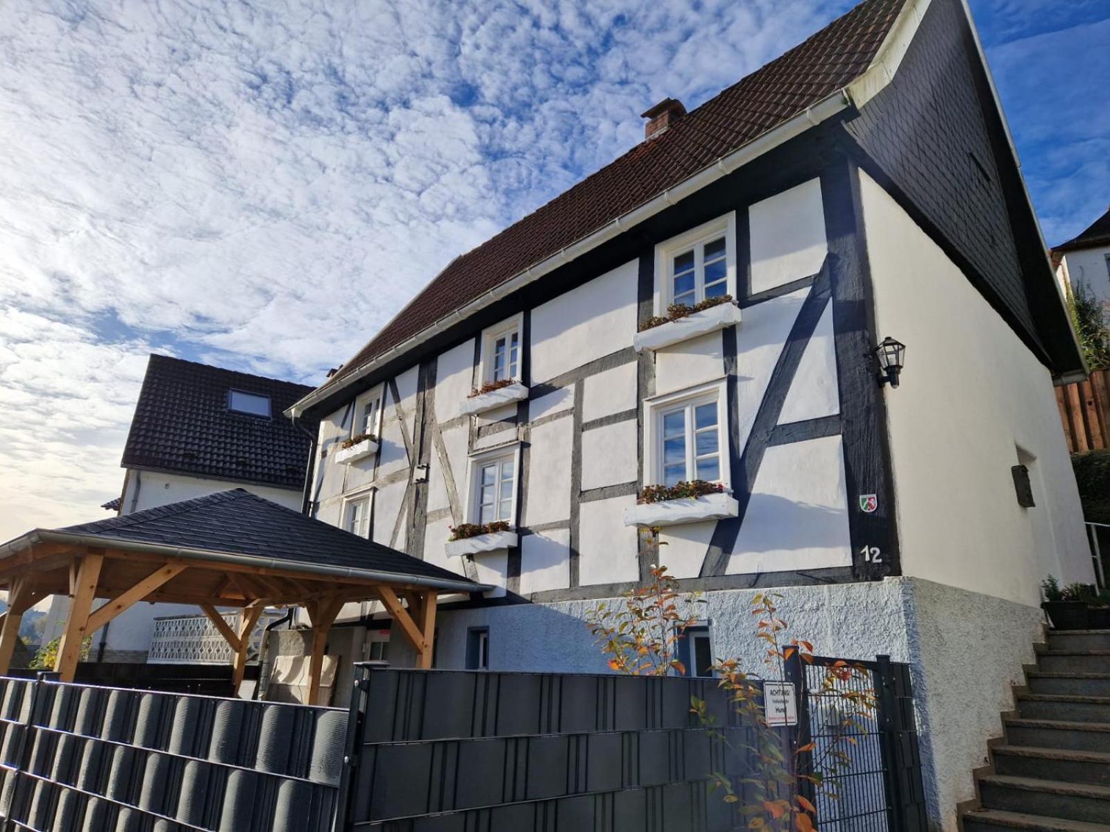 Вилла Altes Zollhaus Der Burg Hachen Enkhausen Экстерьер фото